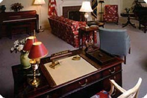 Guided tours of the property, meticulously restored to its appearance in Truman's day such as his working desk, are to be offered.